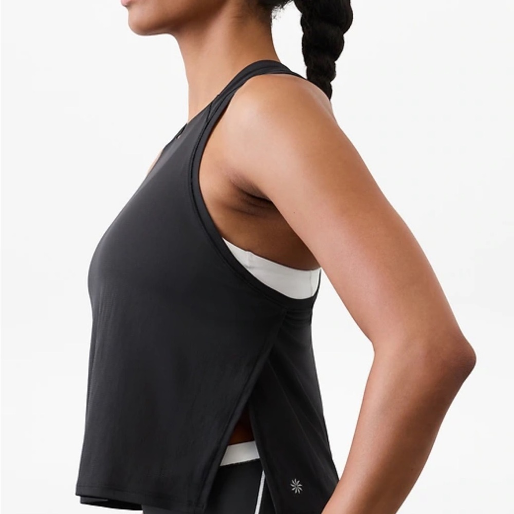 Athleta Black Sleeveless Tank